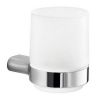 Inda Mito A20100CR21 bekerhouder gesatineerd glas/ chroom