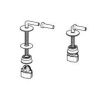 Laufen Object - Pro - Imola Duroline - Universal 8902190000631 bevestiging voor closetzitting