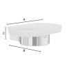 Smedbo Air AK342 soap dish holder chrome
