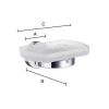 Smedbo Home HS342 Seifenschalenhalter Chrom matt