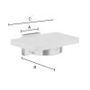 Smedbo House RK342P soap dish holder chrome