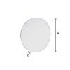 Smedbo Outline FK442 Kosmetikspiegel selbstklebend/magnetisch 5x chrom