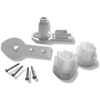Novellini R04AUR-30 hinge parts set white