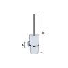 Smedbo Haus SMARTP-RK Accessoire-Set (WC Zubehörsatz) chrom