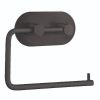 Smedbo Fittings BB1097 toilet roll holder matt black stainless steel