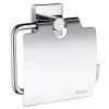 Smedbo House RK3414 toilet roll holder with flap chrome