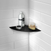 Smedbo Sideline DB3063 corner shelf matte black
