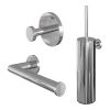 Brauer 5-CE-152 accessory set 3-in-1 chrome