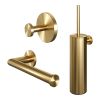 Brauer 5-GG-152 accessory set 3-in-1 gold brushed pvd