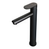 Brauer Edition 5-S-002-HD3 raised surface-mounted basin mixer model C matte black