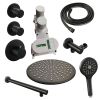 Brauer Edition 5-S-030 thermostatic concealed rain shower SET 08 matte black