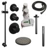 Brauer Edition 5-S-033 thermostatic concealed rain shower SET 17 matte black