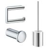 Keuco Plan 19701011490 accessory set (toilet set) chrome (OUTLET)