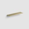Clou Fold CL/09.04081.82 shelf 500mm gold brushed PVD