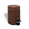 Decor Walther Korb 0939492 Korb TE Pedaleimer dunkel Rattan