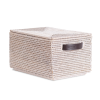 Decor Walther Korb 0941091 Korb BOX Mehrzweckbehälter helles Rattan