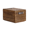 Decor Walther Korb 0941092 Korb BOX Mehrzweckbehälter rattan dunkel