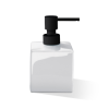 Decor Walther Porcelain 0843953 DW 525 soap dispenser standing porcelain white/ matte black