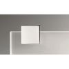 Decor Walther Bloque/ Corner 0560960 CO GLA40 planchet 400mm wit gesatineerd glas/ mat zwart