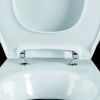 Pressalit Calmo 556001-D15999 toilet seat with lid black