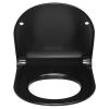 Pressalit Sway D 934001-BL6999 WC-Sitze mit Deckel schwarz