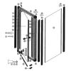 Koralle VarioRound S8L41580 ( L41580 ) ( 2537242 ) complete strip set for revolving door