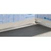 Blanke Aqua Deko 622285624125 sealing profile for above gutter 1250x24mm matt black