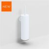 Clou Flat CL090204120 toilet brush holder wall matte white