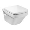 Roca Dama Compact A80178B004 toiletzitting met deksel wit