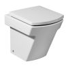 Roca Hall A801622004 toiletzitting met deksel wit