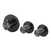 Brauer Carving 5-GM-096 thermostatic concealed bath valve SET 02 gunmetal brushed PVD