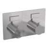 Brauer Edition 5-CE-172 thermostatische inbouw regendouche met drukknoppen SET 61 chroom