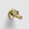 Clou Marathon 2 HIMA2102782 design angle stop valve gold brushed PVD