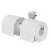 Geesa Opal Chrome 917218-02 toilet roll holder double chrome