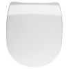 Pressalit Connexion 1134011-DM4999 toiletzitting met deksel wit polygiene