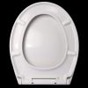 San4U Demper One-Touch 2503600 toiletzitting met deksel wit (OUTLET)