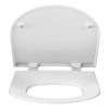 Pressalit Objecta D Pro 998011-DF7999 toiletzitting met deksel wit polygiene