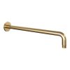 BrauerCarving 5-GG-192 thermostatic flush-mounted rain shower with push buttons SET 57 gold brushed PVD