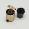 Geesa Hotel 91634-07 pedal bin 3 liters freestanding gold brushed