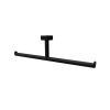 Geesa Leev 918212-06 toilet roll holder without flap double black