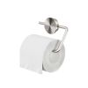 Geesa Opal Brushed Stainless Steel 917209-05 toiletrolhouder zonder klep RVS geborsteld
