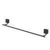 Geesa Topaz Black 917907-06-60-A handdoekrek 60cm zwart
