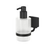 Geesa Topaz Black 917916-06-A zeepdispenser 200ml wand zwart