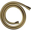 Hansgrohe 28272990 Isiflex Brauseschläuche 125cm polierte Gold-Optik