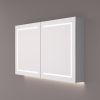 Hipp Design SPK 62120 luxe spiegelkast met LED baan rondom en indirecte LED verlichting onder 120x70x14cm