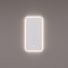 Hipp Design SPV 16001 KW mirror with rounded corners and with direct and indirect LED lighting all around 45x90x3cm