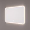 Hipp Design SPV 16020 KW mirror with rounded corners and with direct and indirect LED lighting all around 100x70x3cm