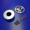 HSK E98501-1-41 wall bracket with rosette chrome