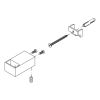 HSK E98574-41 wandhouder chroom