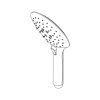 HSK Shower & Co! E98520-30-41 handdouche chroom